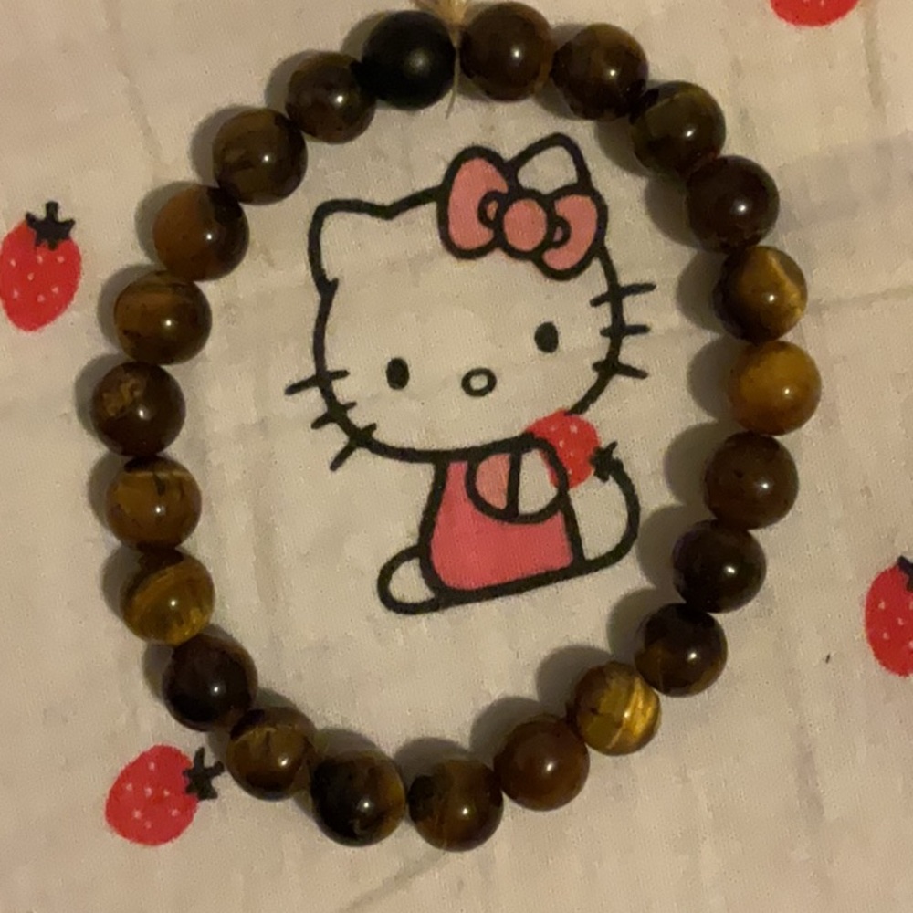 tigers eye crystal bracelet